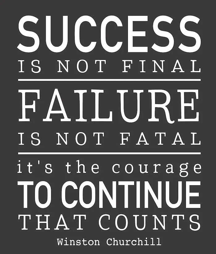 SUCCESS IS NOT FINAL.jpg