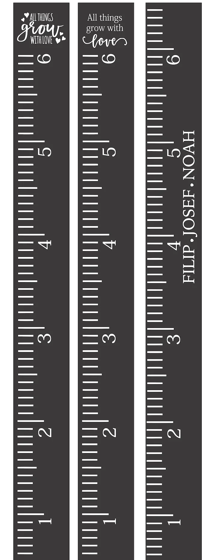 7"x72" Growth Chart Ruler