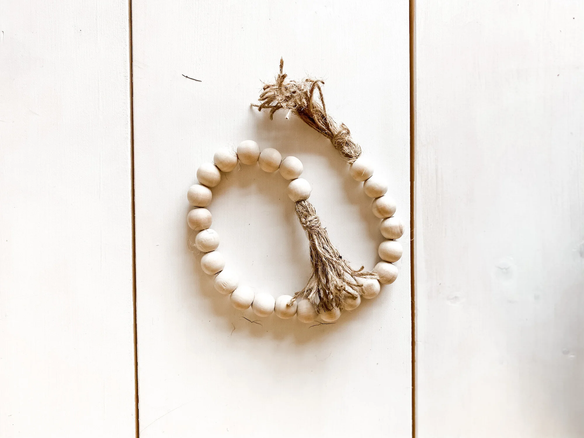Wooden Bead and Tassel Garland | DIY Kit