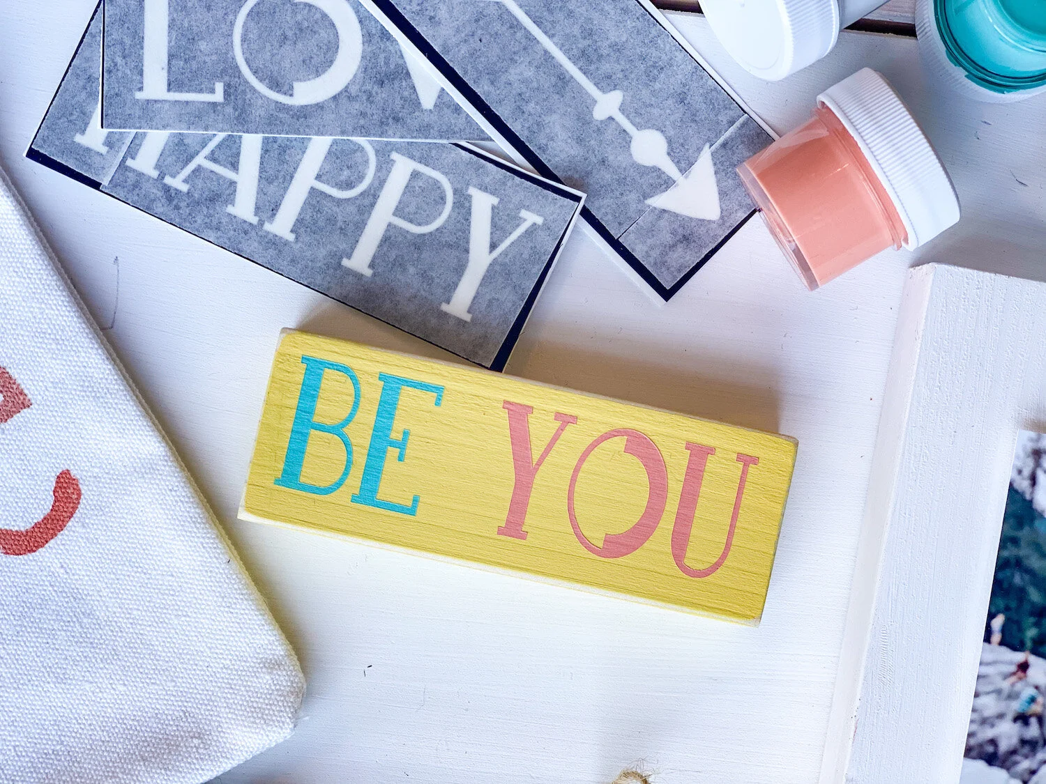 4 Mini Signs | DIY Kit