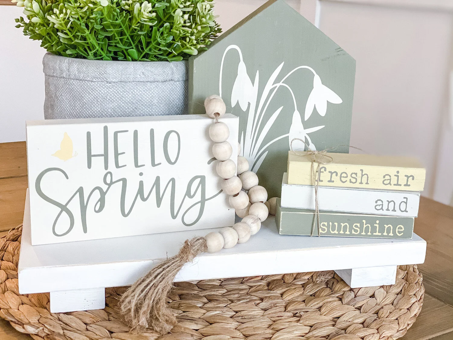 Hello Spring - Wood Sign Bundle | DIY Kit
