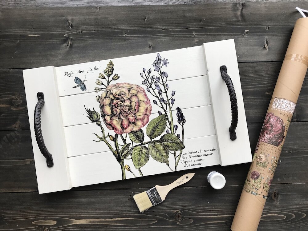 Floral Anthology - IOD Transfer (12x16 pad-4 sheets ) — Rustic Chalk Decor