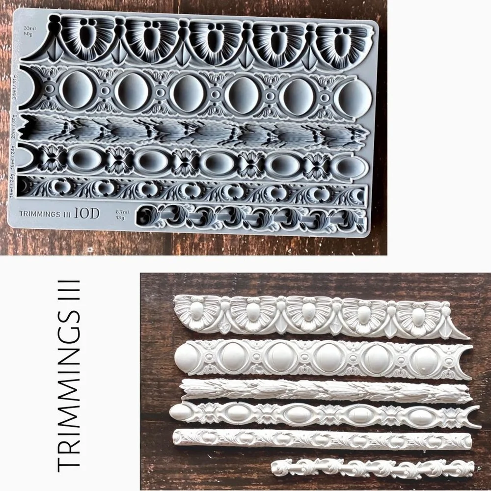 Trimming 3 | IOD Mould — Rustic Chalk Decor