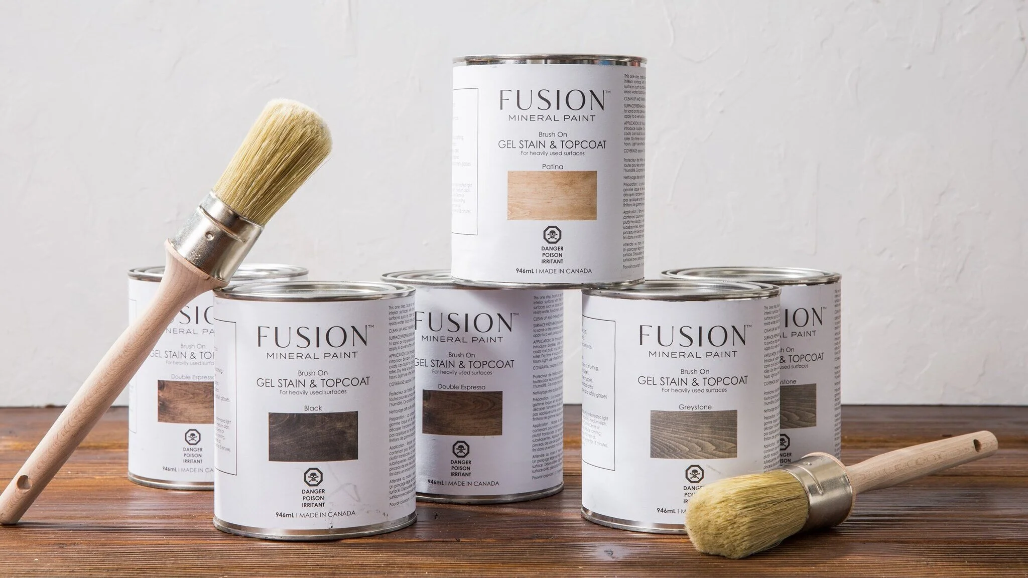 Gel Stain & Top Coat - GRAYSTONE