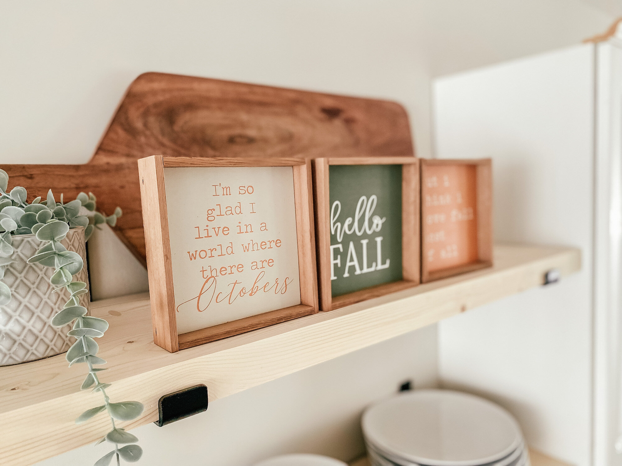 Fall Framed Mini Sign - Various Designs | DIY Kit