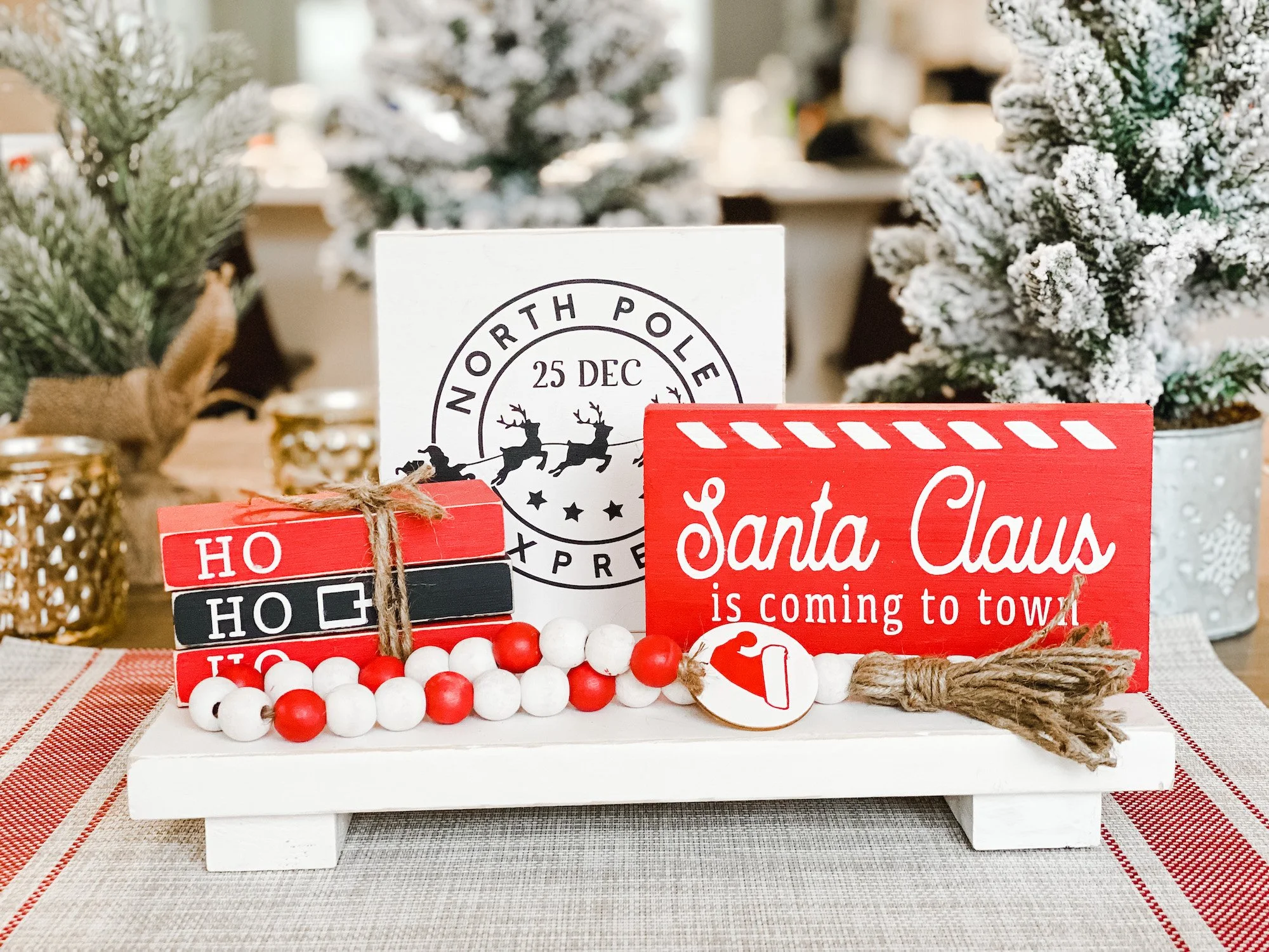 Christmas Santa - Wood Sign Bundle | DIY Kit