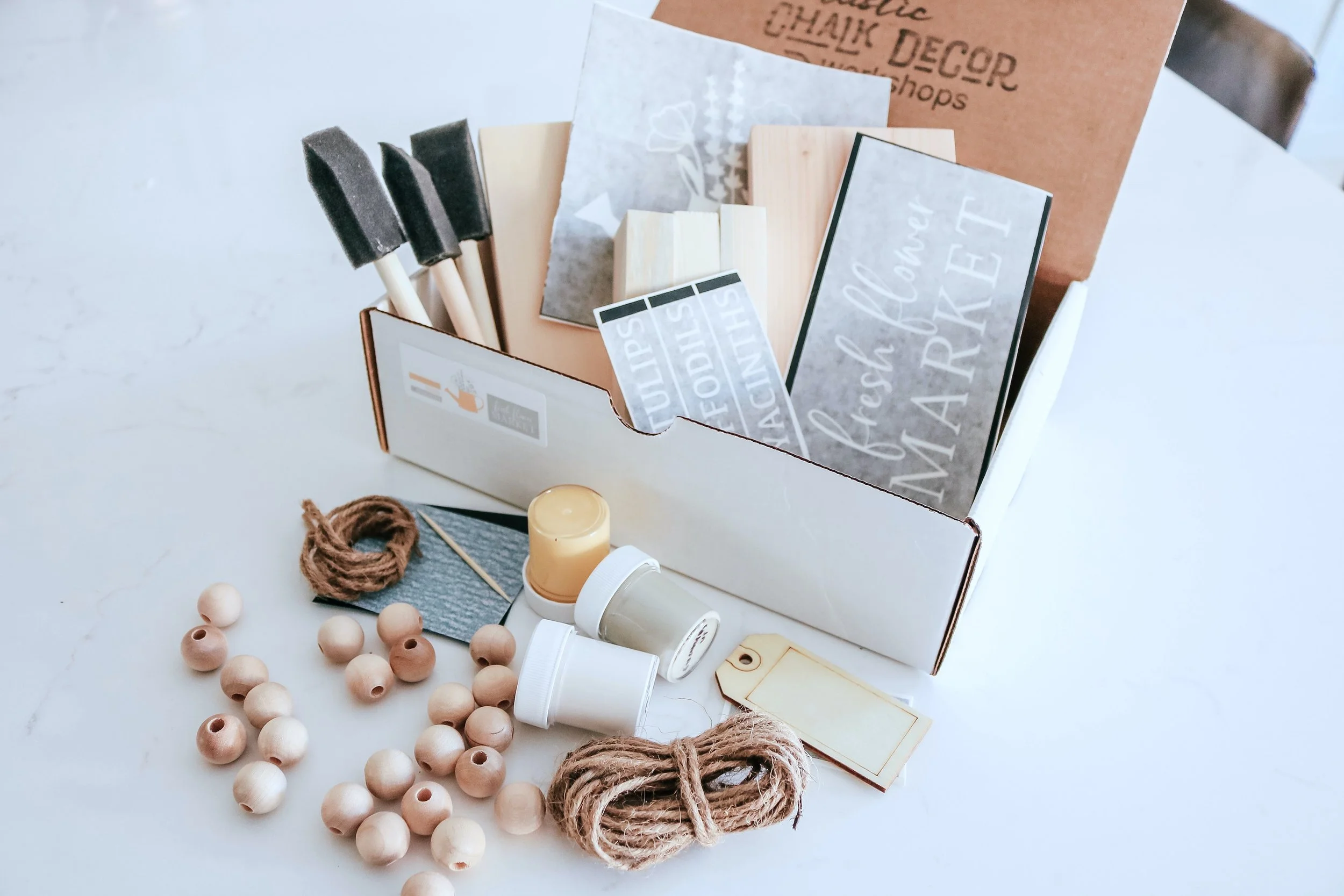 Fresh Flower Market - Wood Sign Bundle | DIY