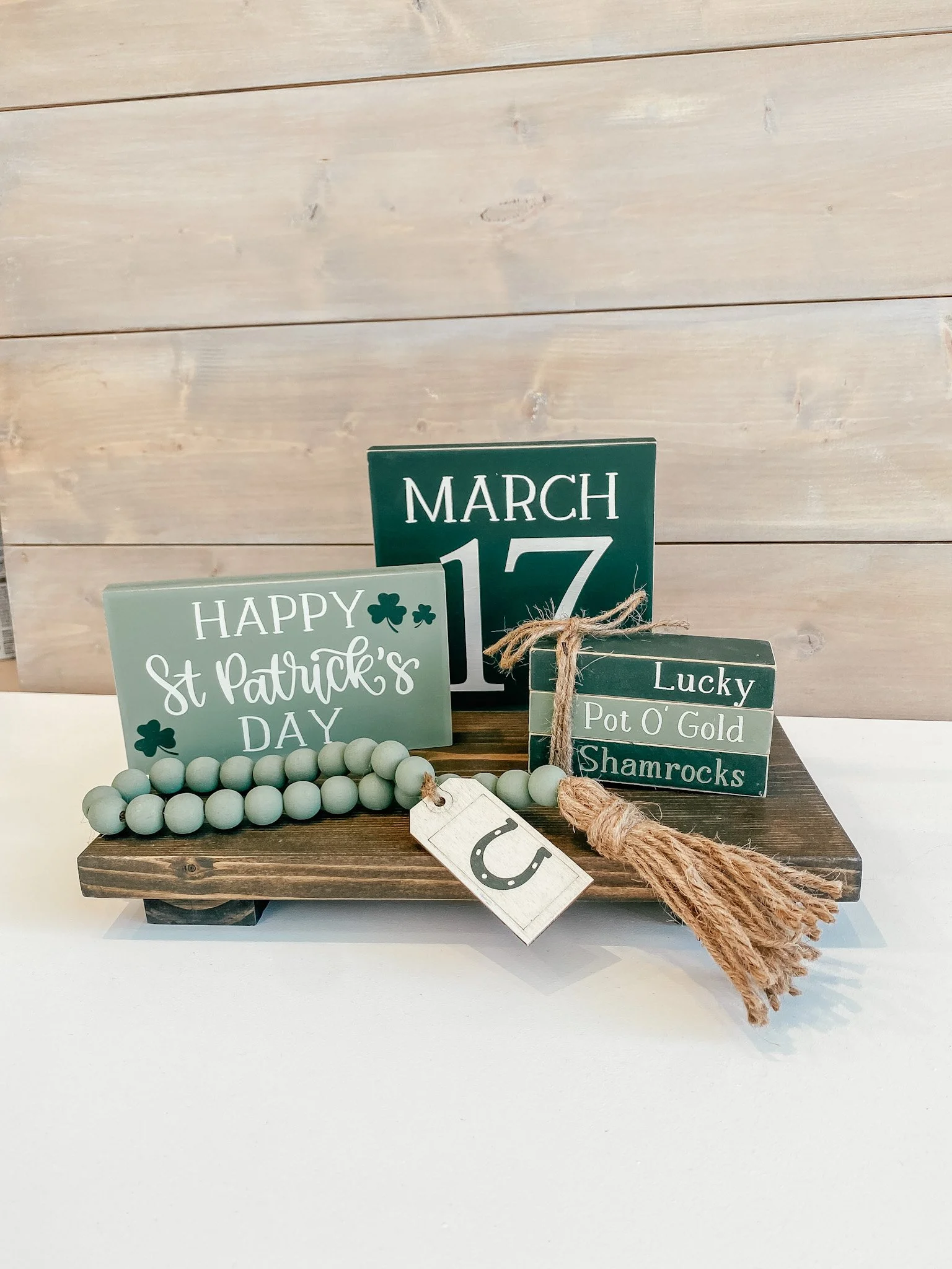St Patrick tiered tray decor canada.jpg