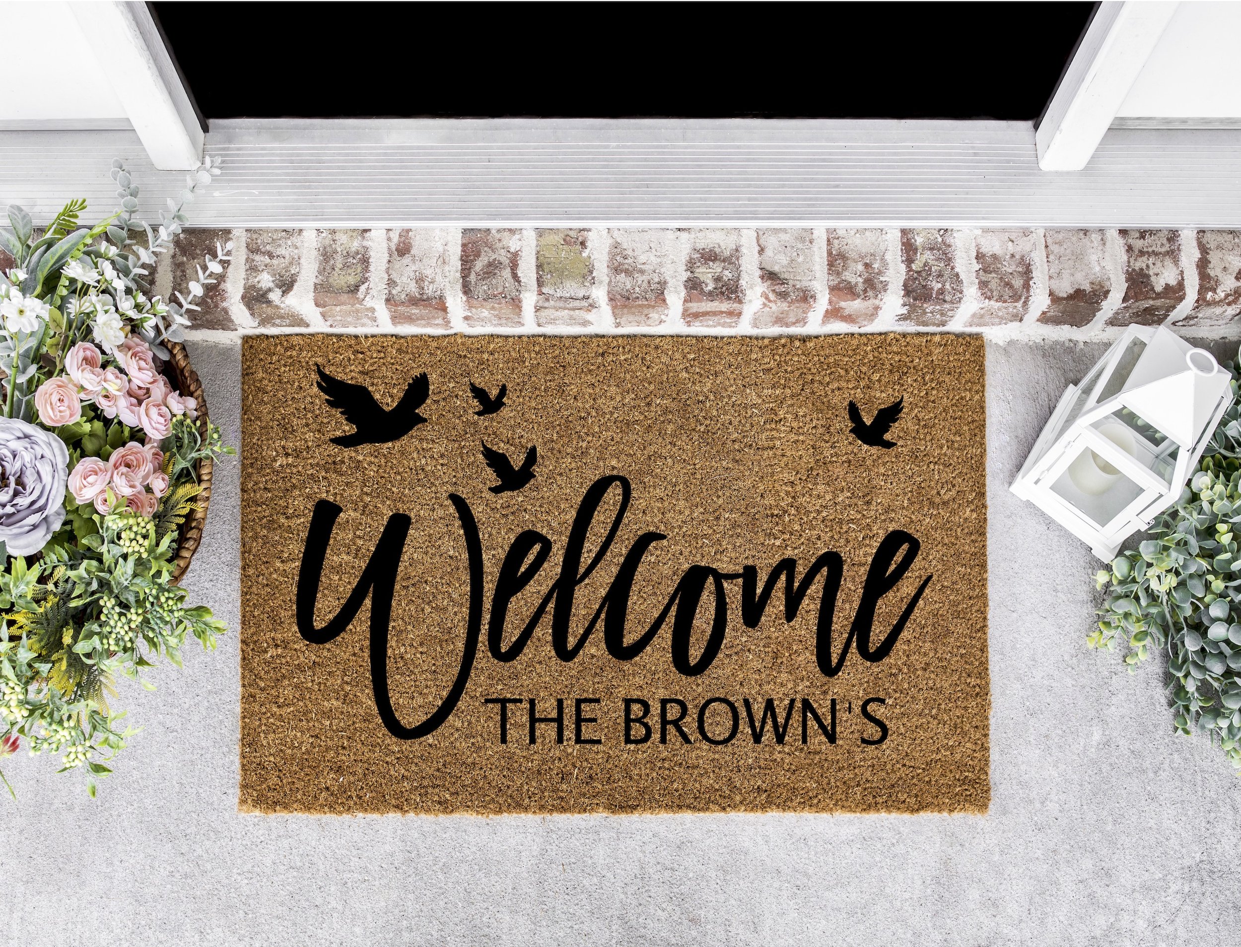 Welcome to the browns  doormat family name .jpg
