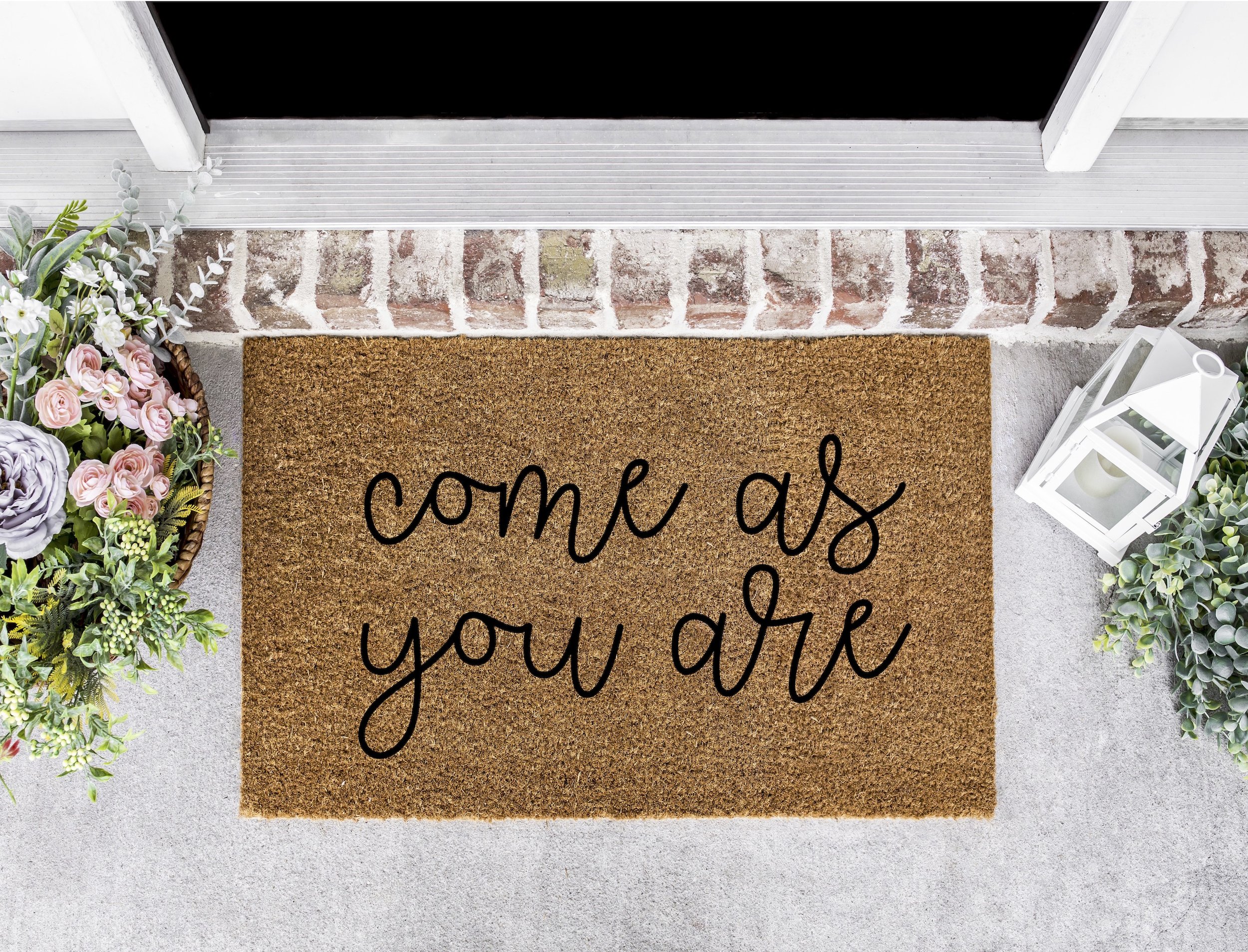 Come as you are Doormat DIY Kit Canada.jpg