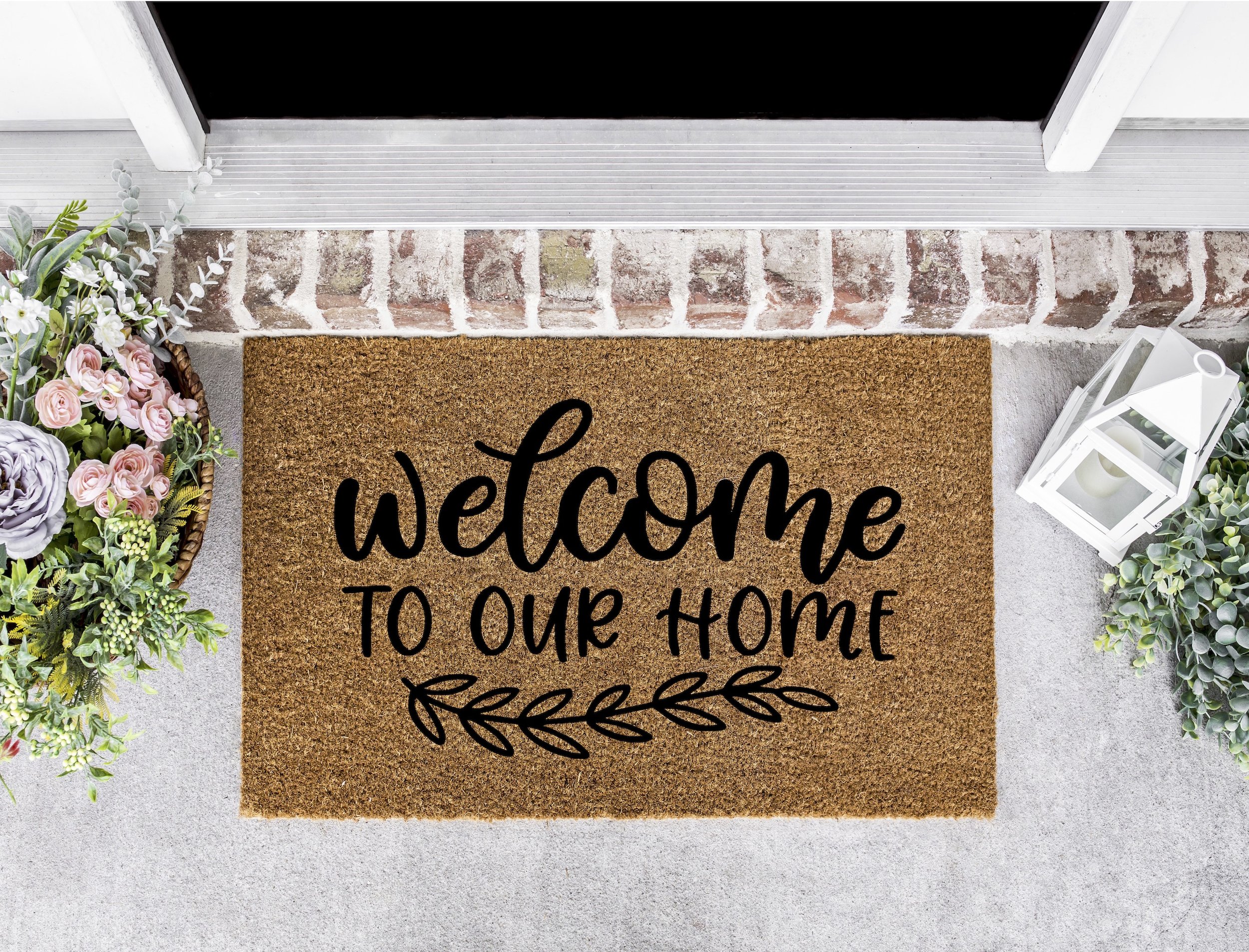 welcome to our home Doormat DIY Kit Canada.jpg
