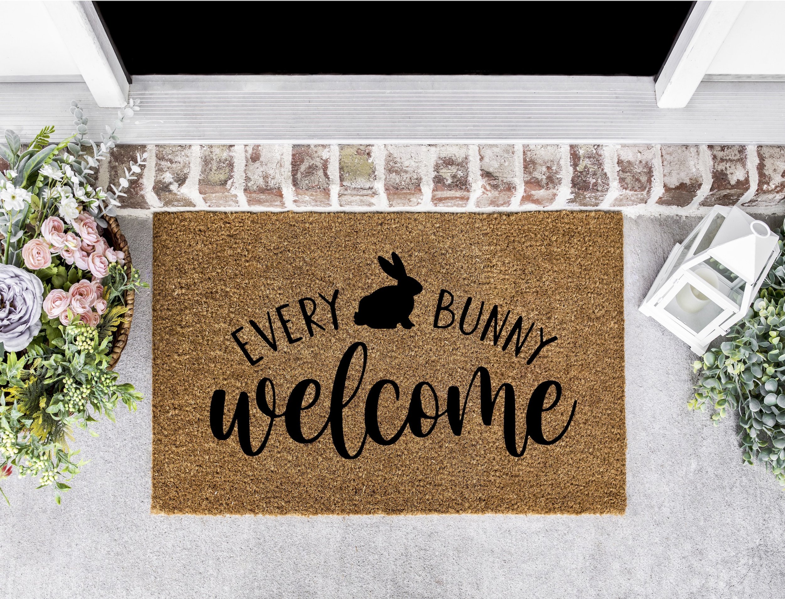 every bunny welcome doormat .jpg