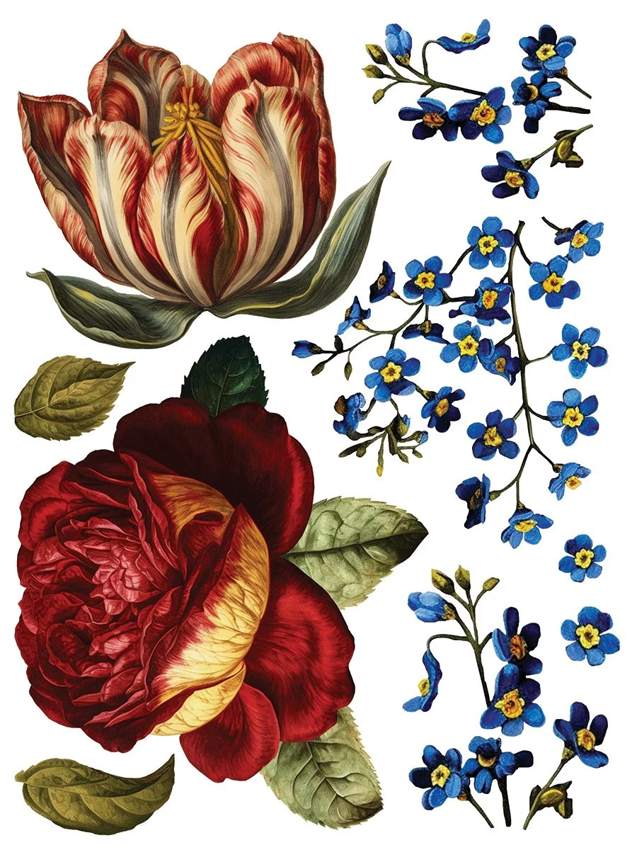 Collage de Fleurs IOD Image Transfer New buy online canada9.jpg