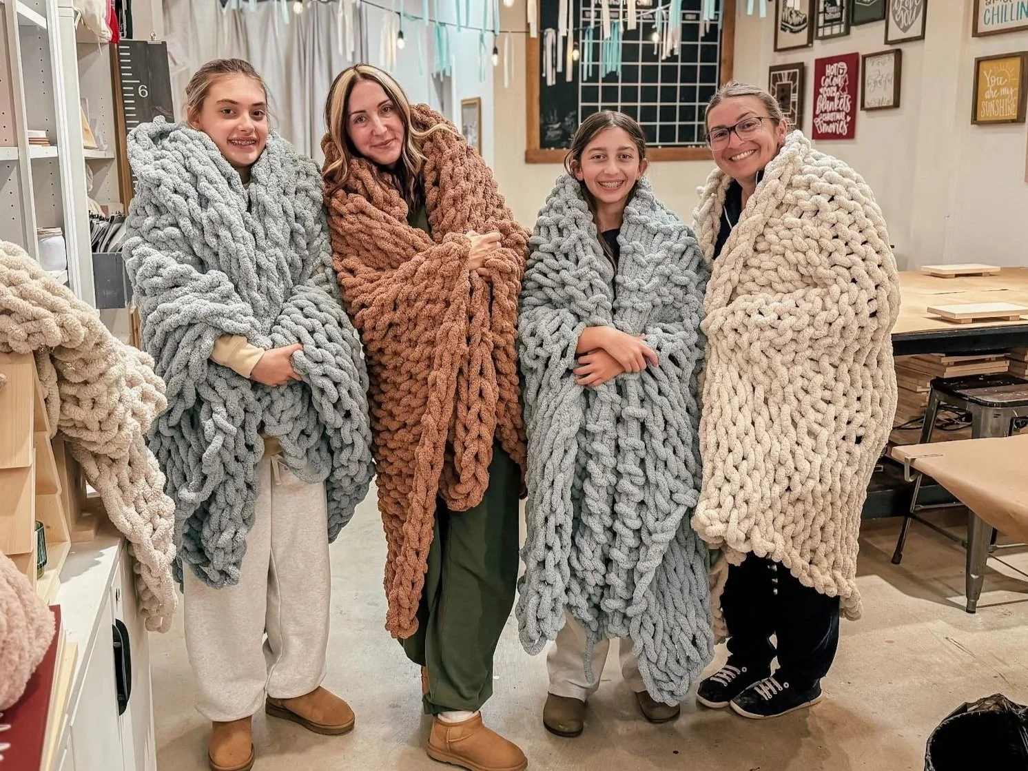 Chunky Blanket Workshop | 6-9pm 