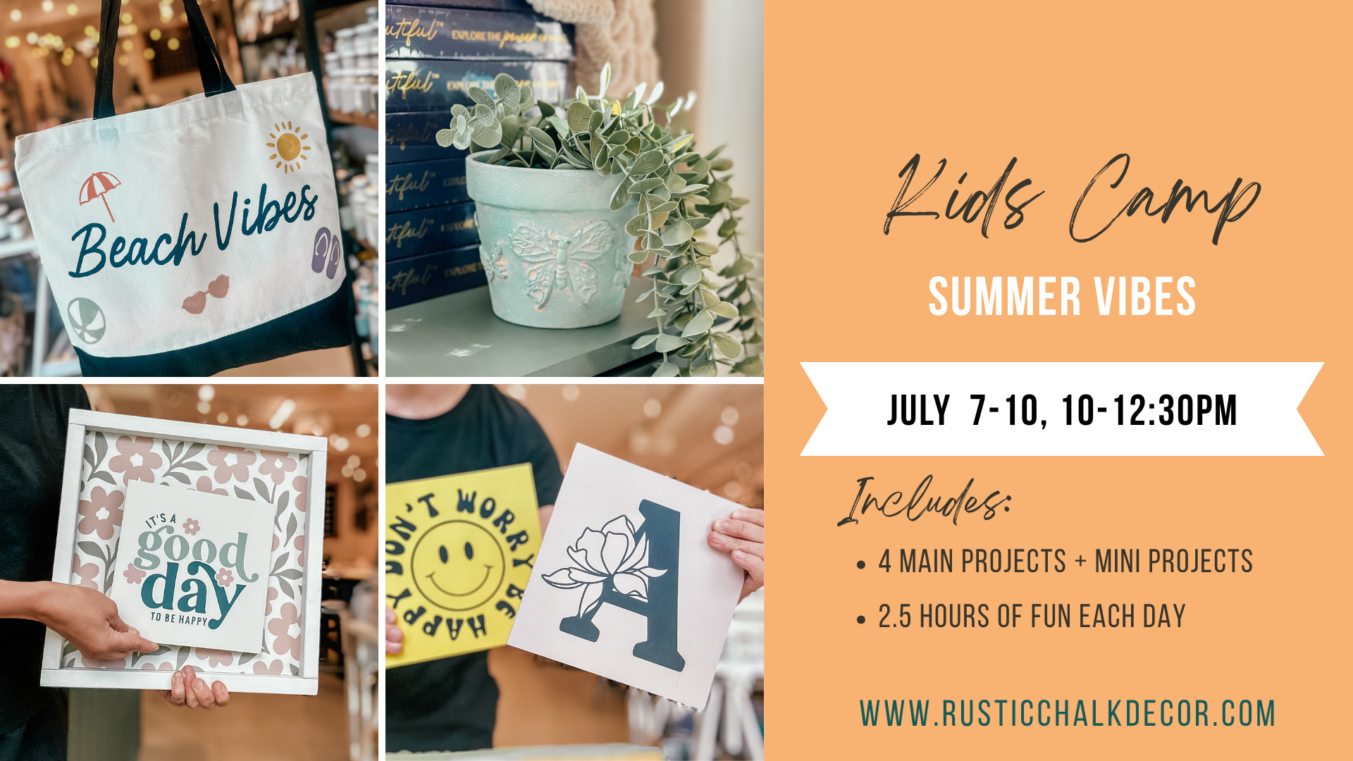 Summer Vibes  | DIY Summer Camp for Kids