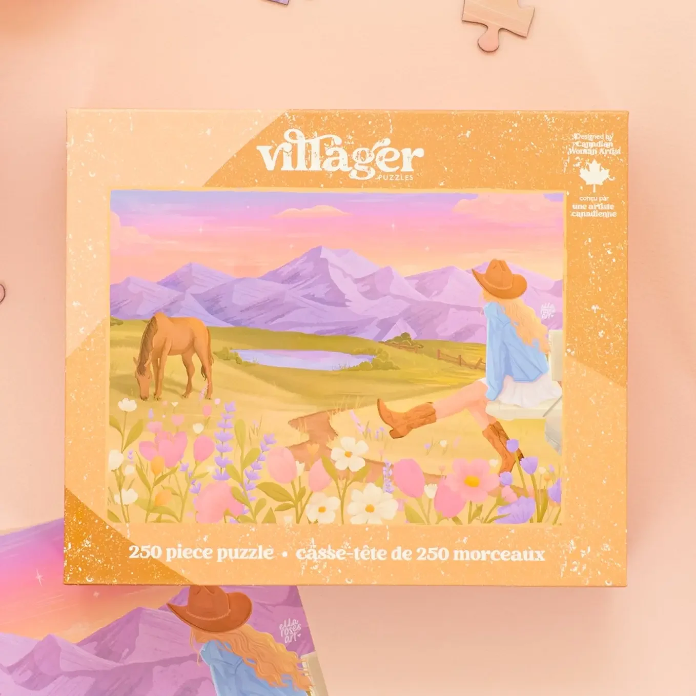 Rockies Meadow | 250-Piece Puzzle | Villager Puzzles
