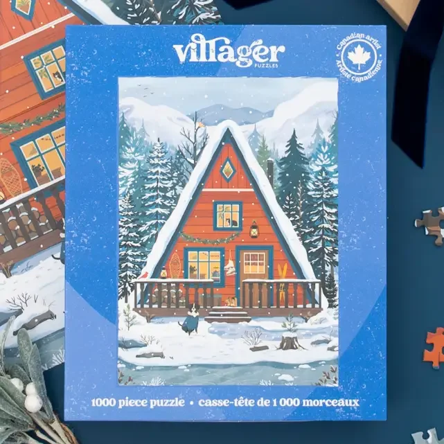 Midwinter Retreat - 1000-Piece Puzzle | Villager Puzzles