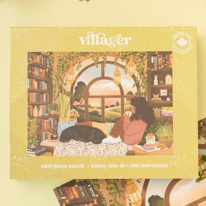 Book Nook 1000-Piece Puzzle | Villager Puzzles