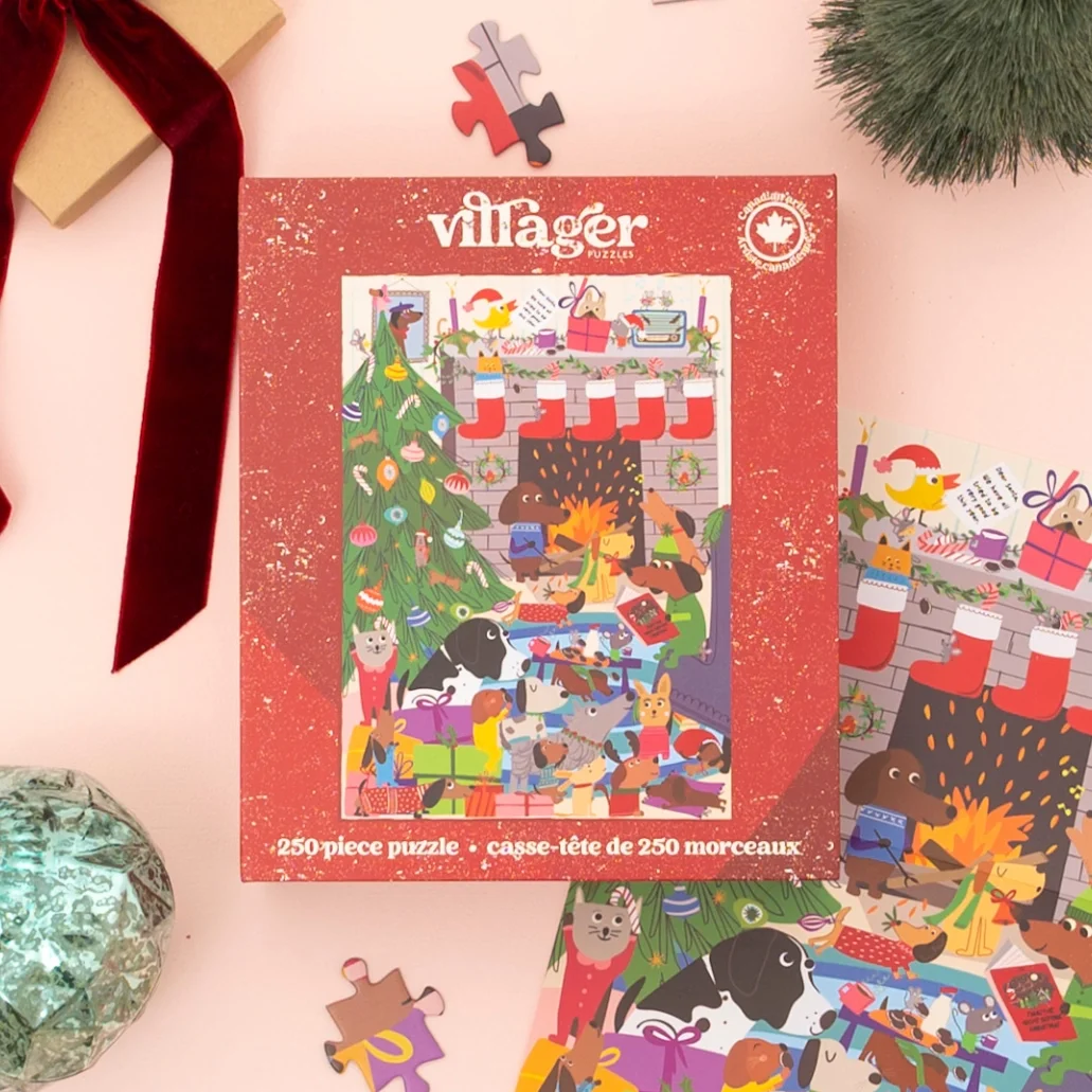 Merry Barkmas | 250-Piece Puzzle | Villager Puzzles