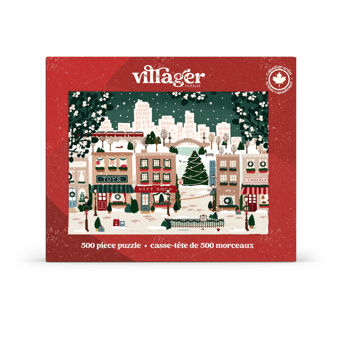 Small Town Holiday 500-Piece Puzzle | Villager Puzzlesvillager-puzzle-500-piece-canada.jpg1.jpeg.webp