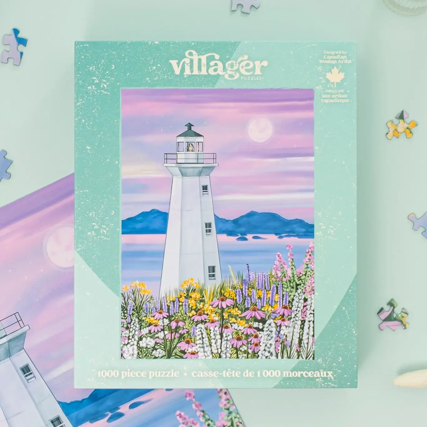 Harbour Lighthouse 1000-Piece Puzzle | Villager Puzzles