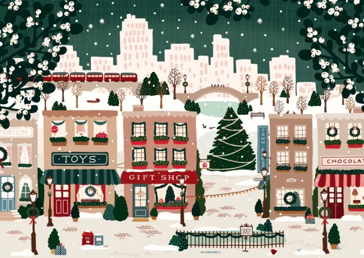 Small Town Holiday 500-Piece Puzzle | Villager Puzzlesvillager-puzzle-500-piece-canada.jpg4.png.webp