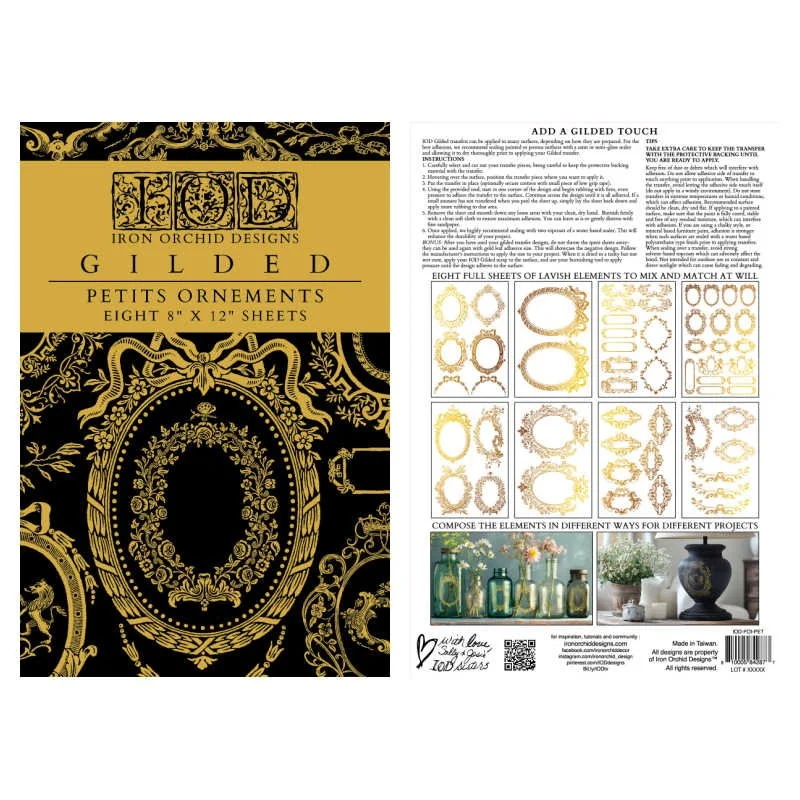 NEW Petite Ornaments  - IOD- gilded_foil_Image_Transfer 2025 buy in Canada online3.jpg