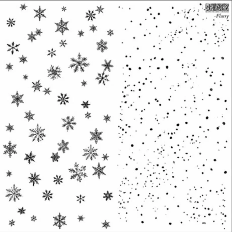 Flurry| IOD Stamp - *Limited Edition