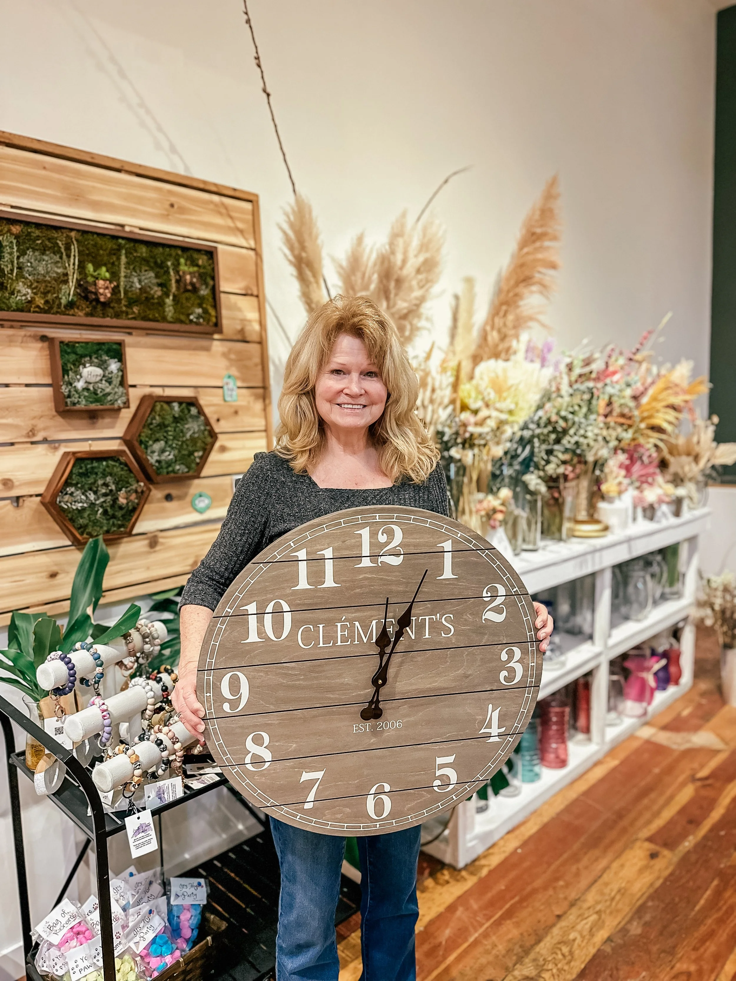Clock - Stained- Various Designs - DIY Kit