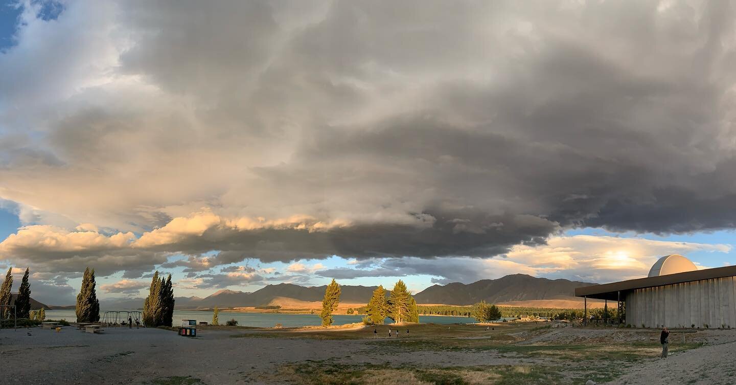 Dramatic skies and glamping in Tekapo @darkskyprojectnz