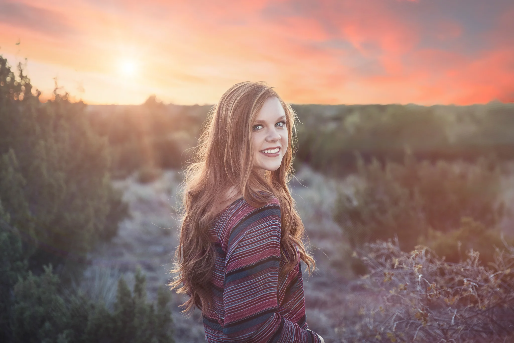 Amarillo Senior Photos in Palo Duro Canyon