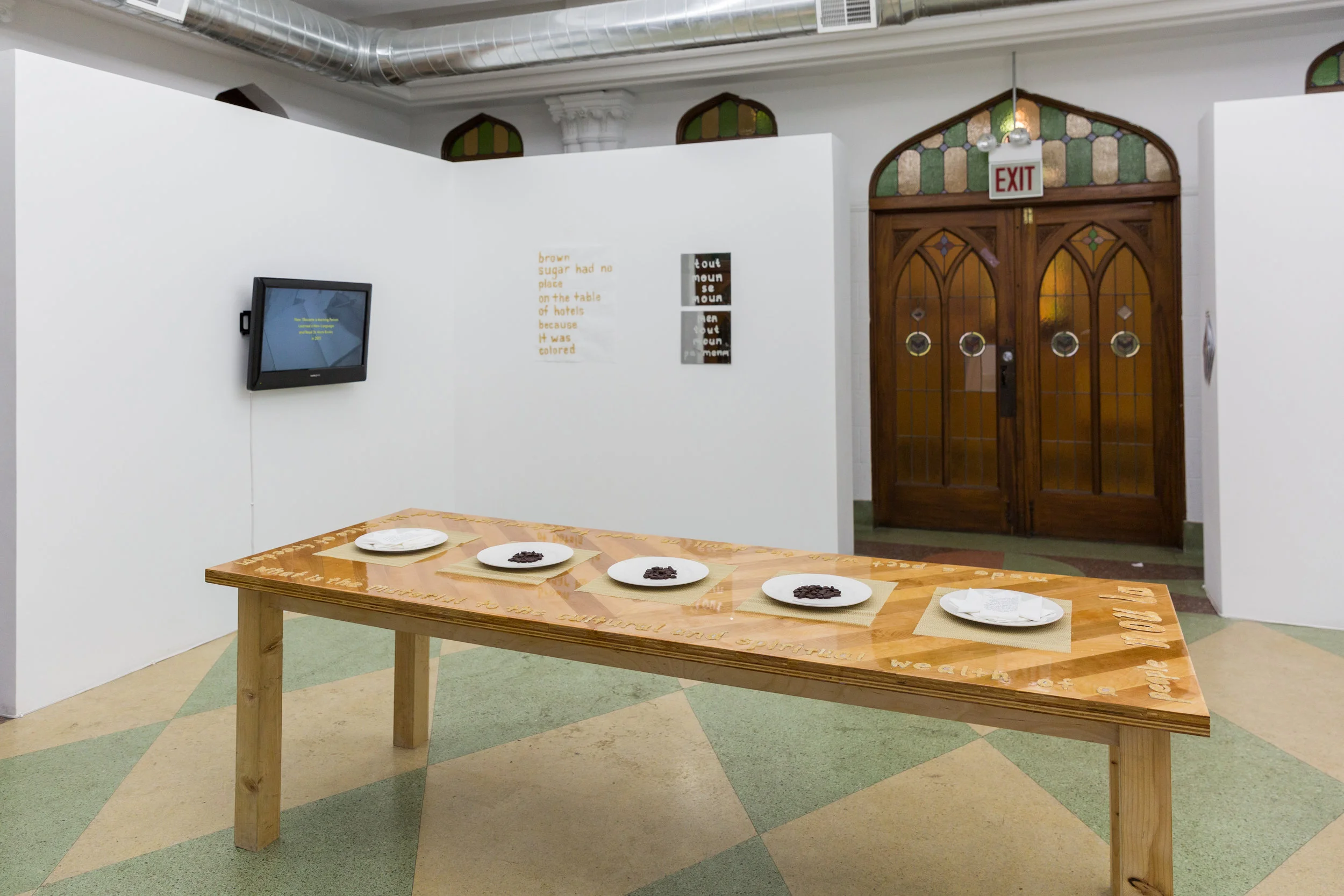 Nou La (installation view)