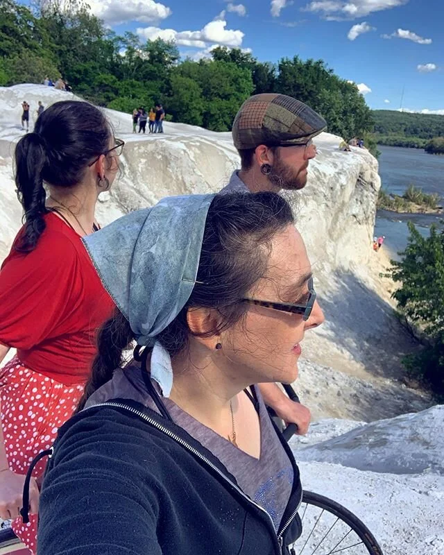 A lovely view of the Susquehanna taken in from the White Cliffs of Conoy. A gorgeous day for a bike ride with friends.
