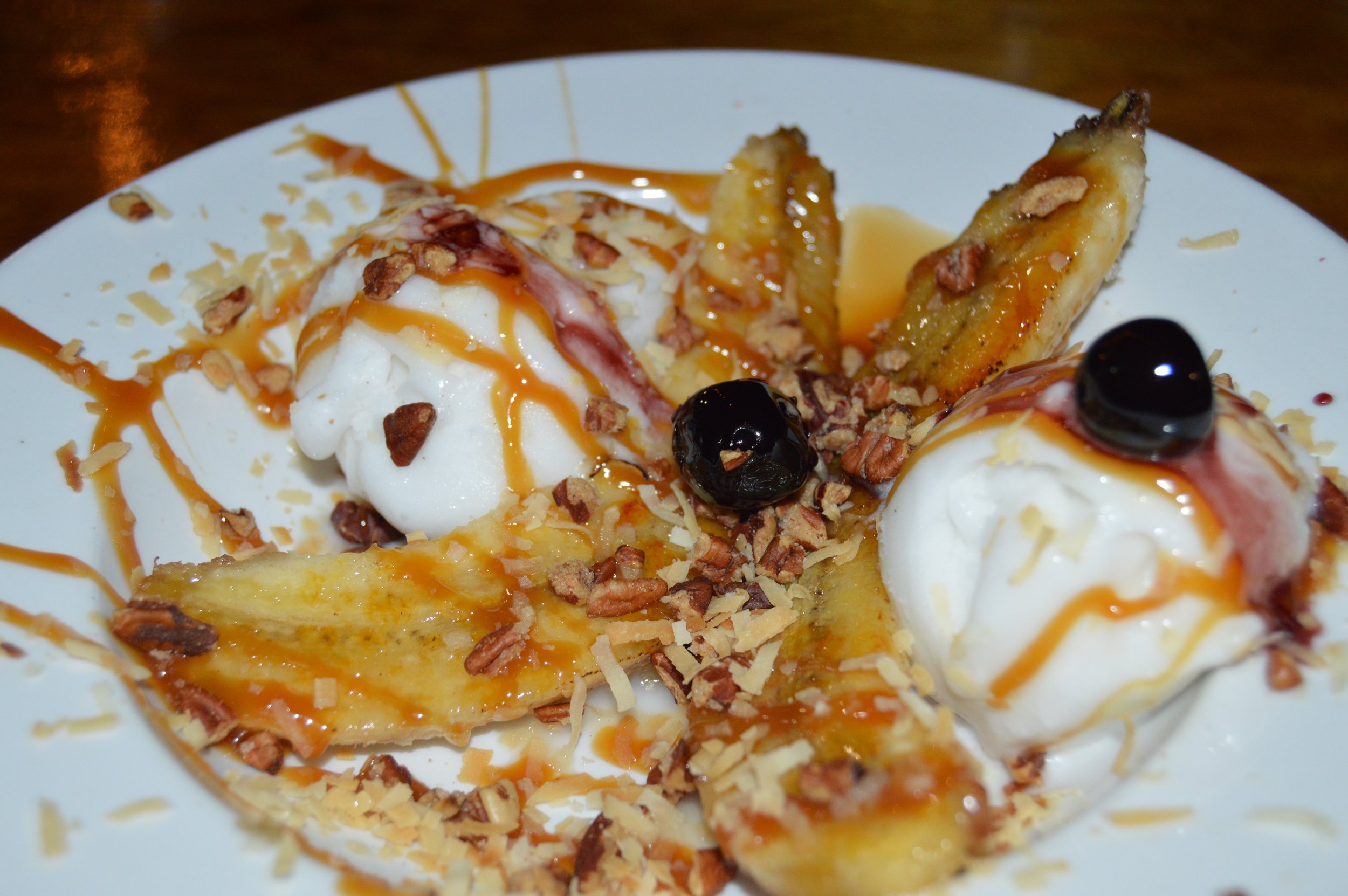 Bruléed Banana Foster Split