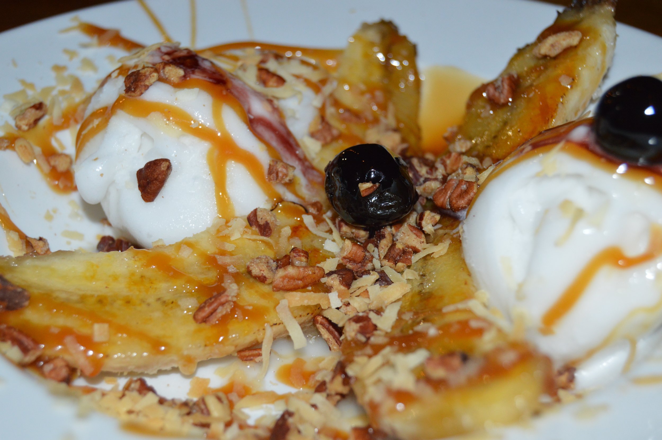 Bruléed Banana Foster Split