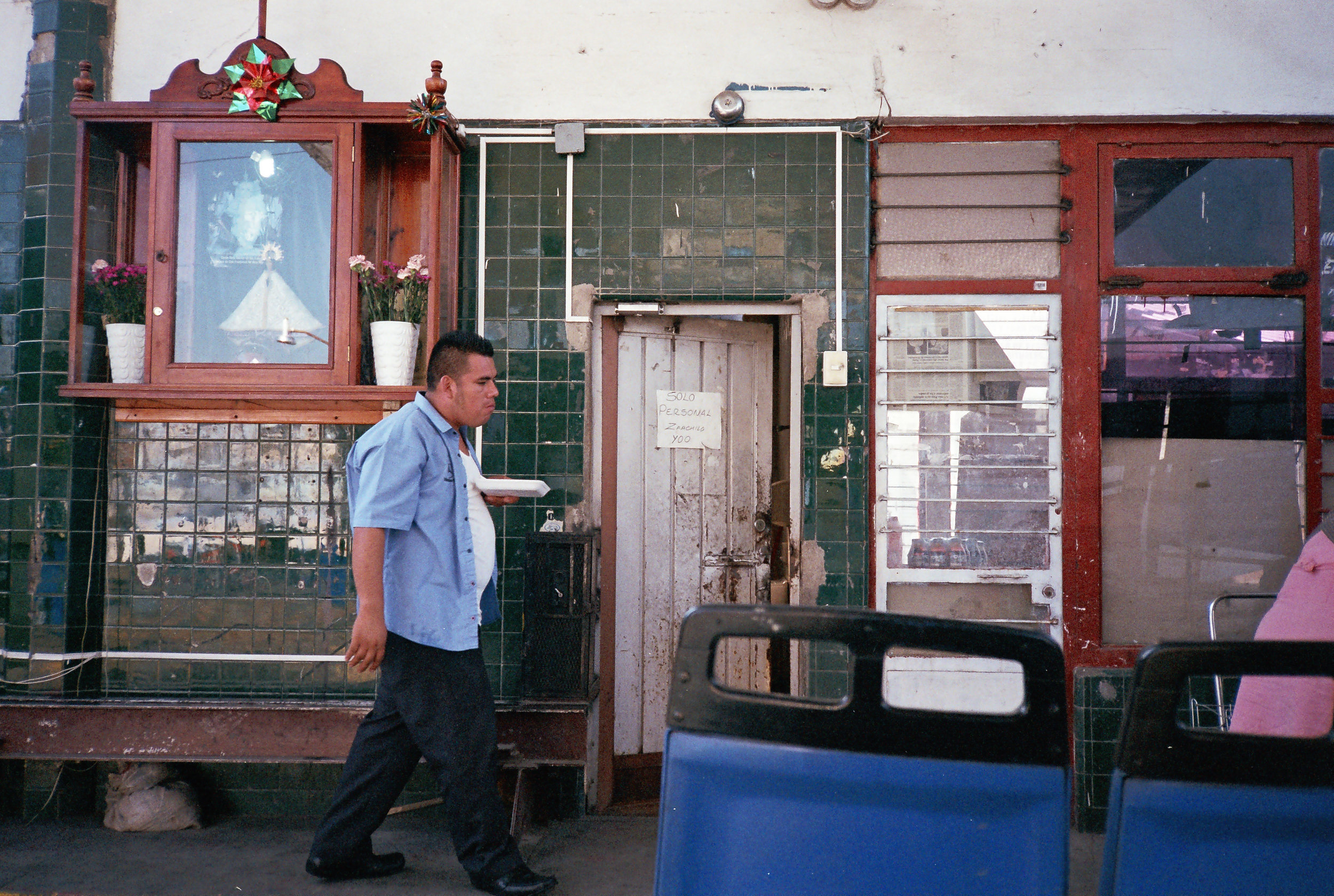 Local bus station, Centro District - Oaxaca de Juárez, Oaxaca