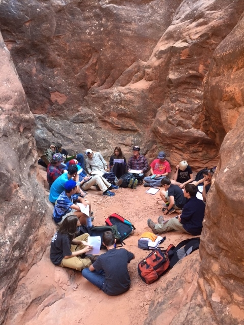 9th and 10th grade students in an Expedition course on the American West reflect on their field work in Moab.