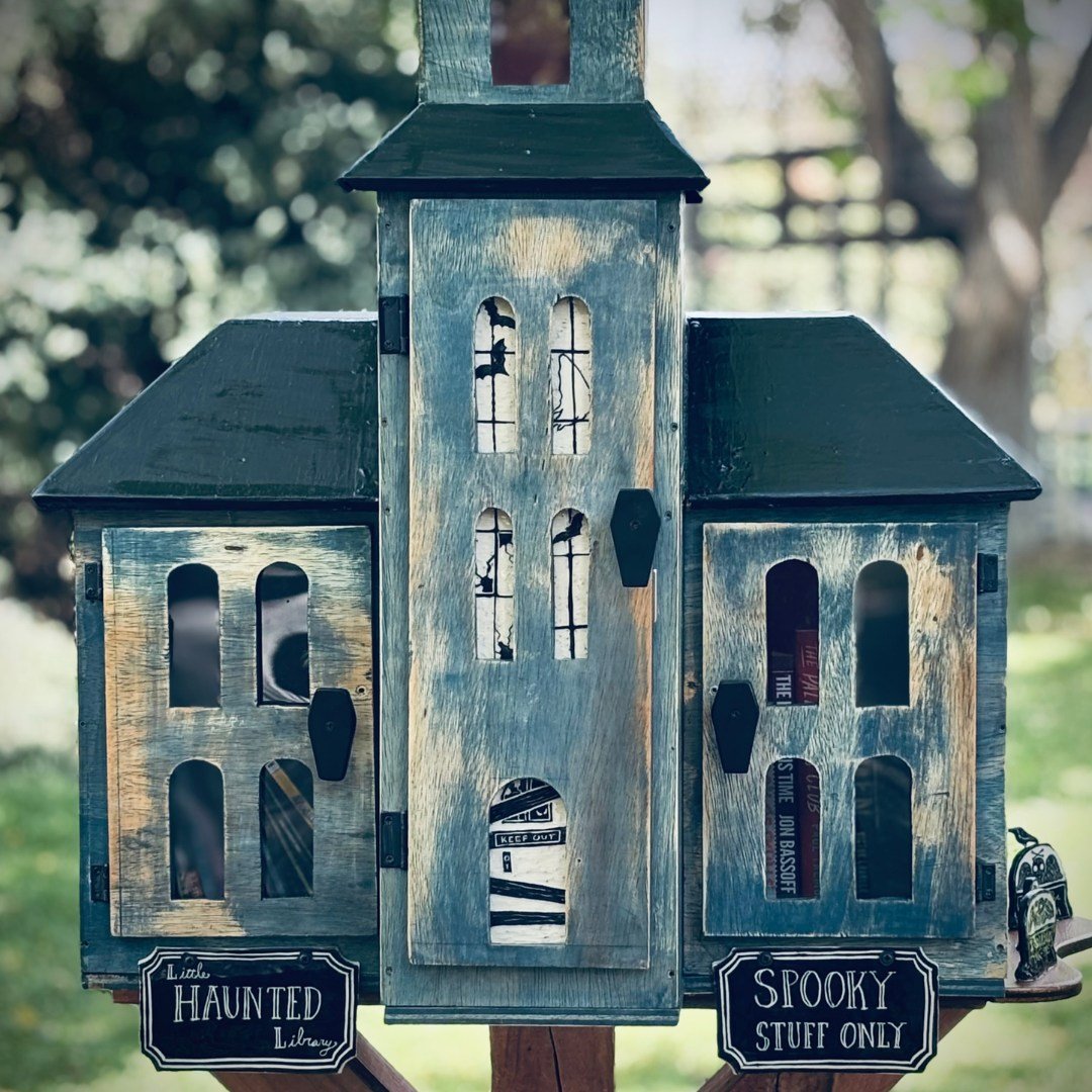 Free Little Spooky Library &amp; Middle School Design Build