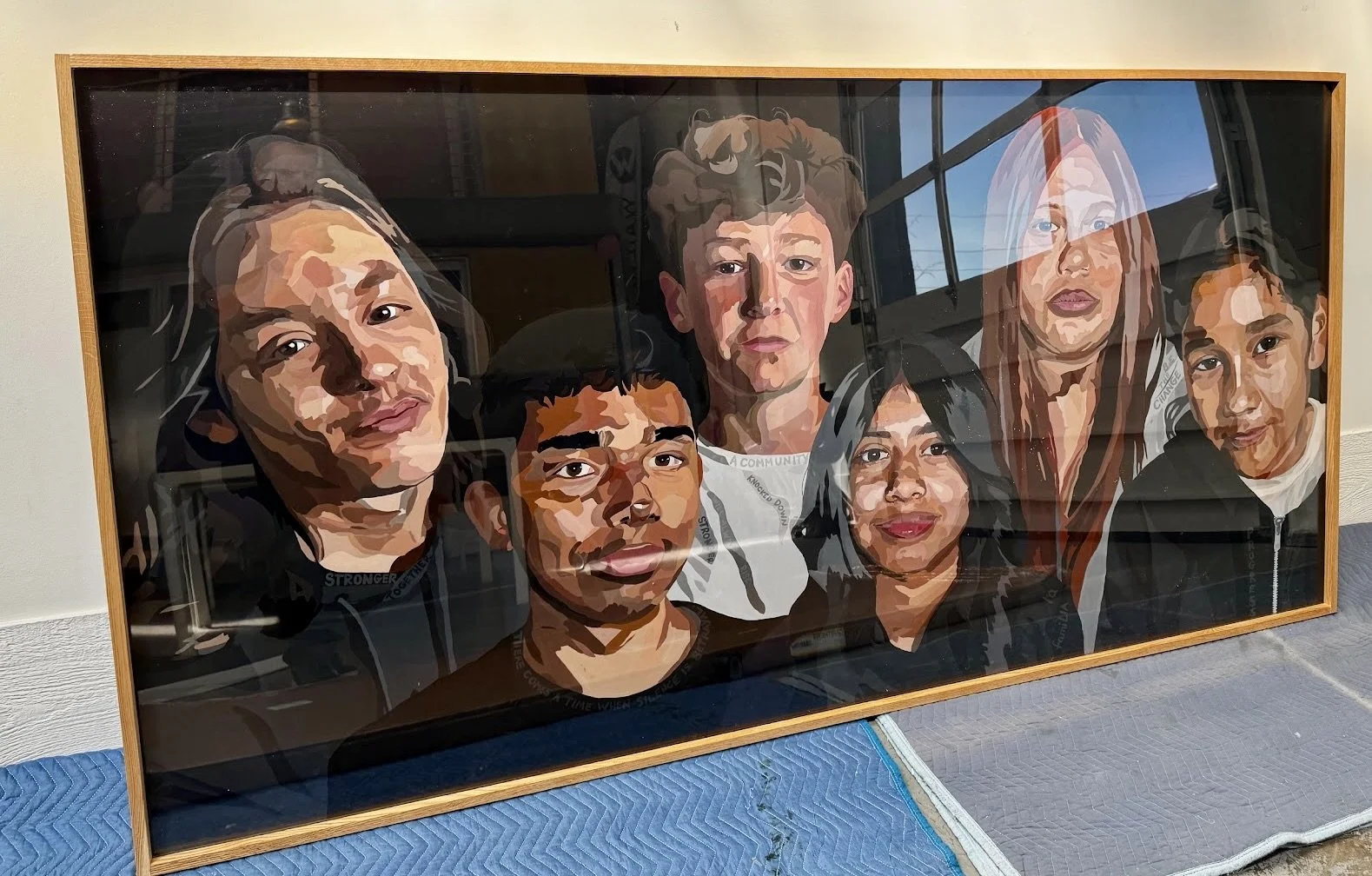 Latinos In Action &amp; Upper School Mural Painting