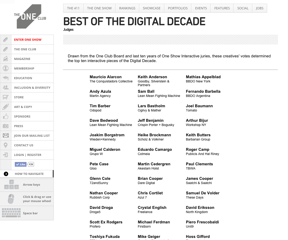 Best of the Digital Decade Judges