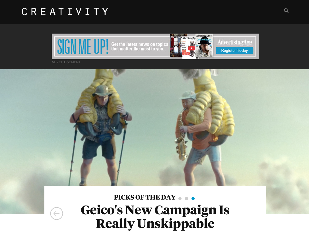 Geico's New Campaign Is Really Unskippable