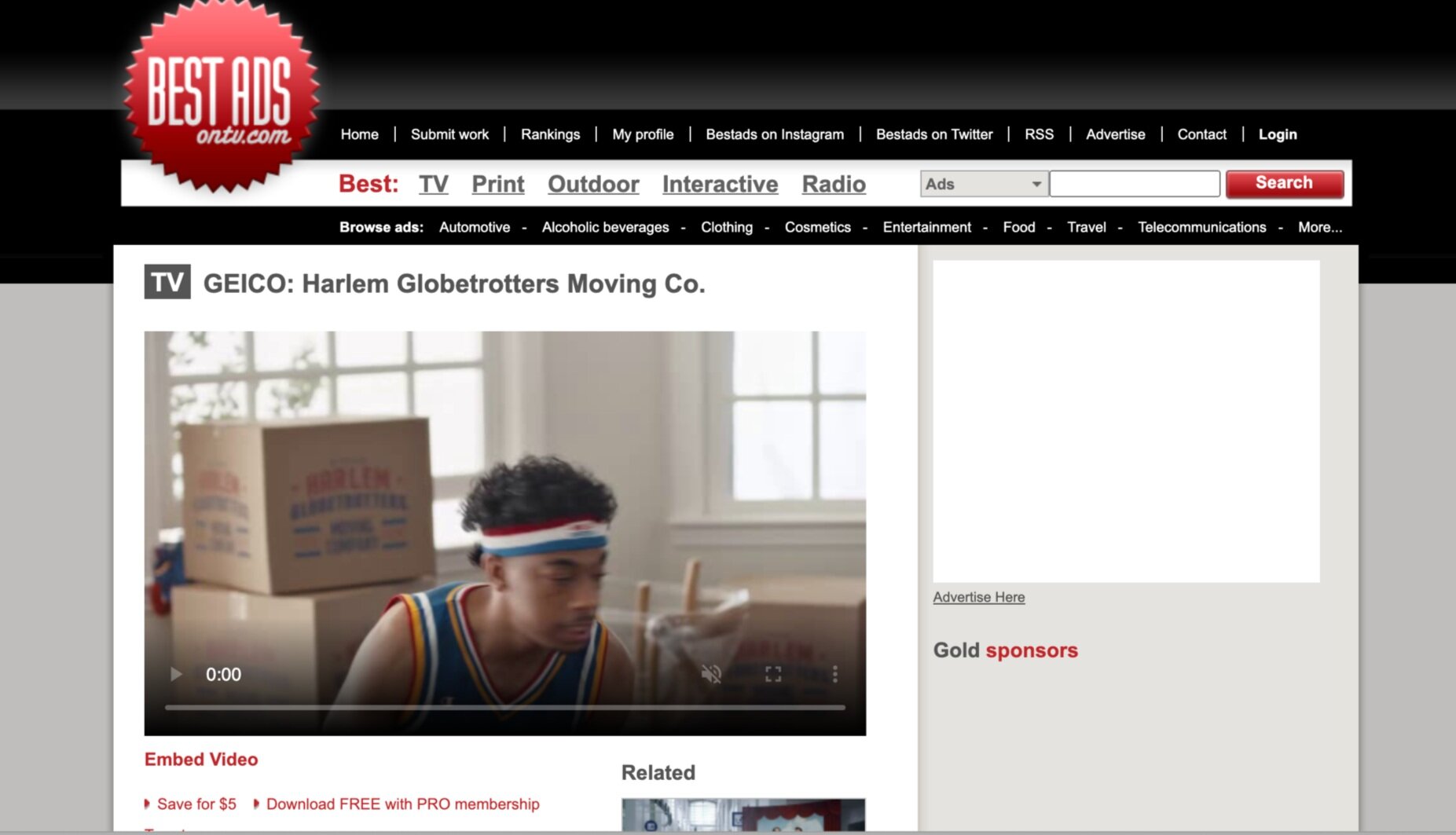 Best ads on tv - GEICO - Harlem Globetrotters Co.