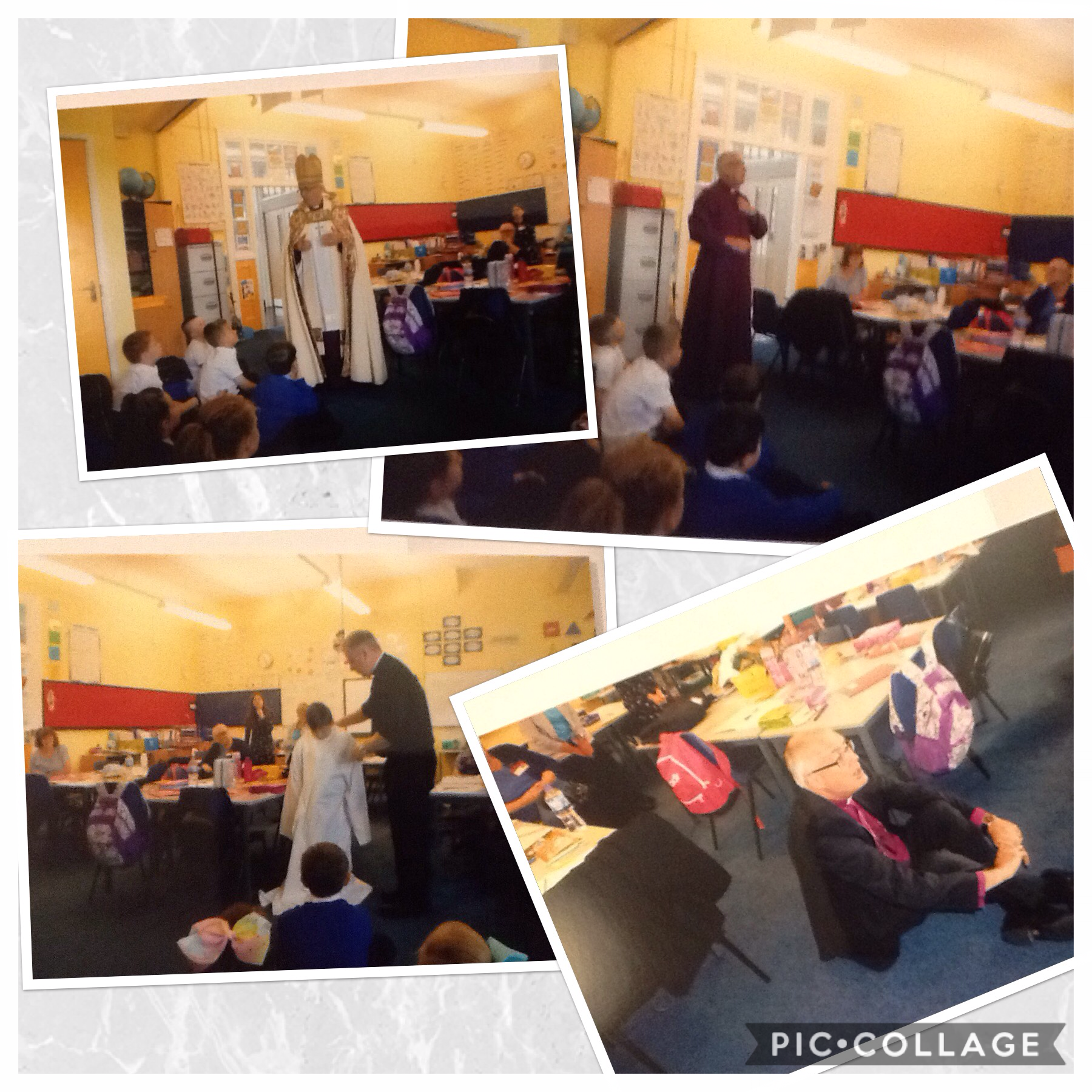 Bishop Christine’s Mission Weekend September '18 Children from our local schools enjoy dressing up and meeting the Bishop.