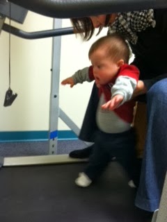 Treadmill Training. It took Jack 2 years to learn how to walk.