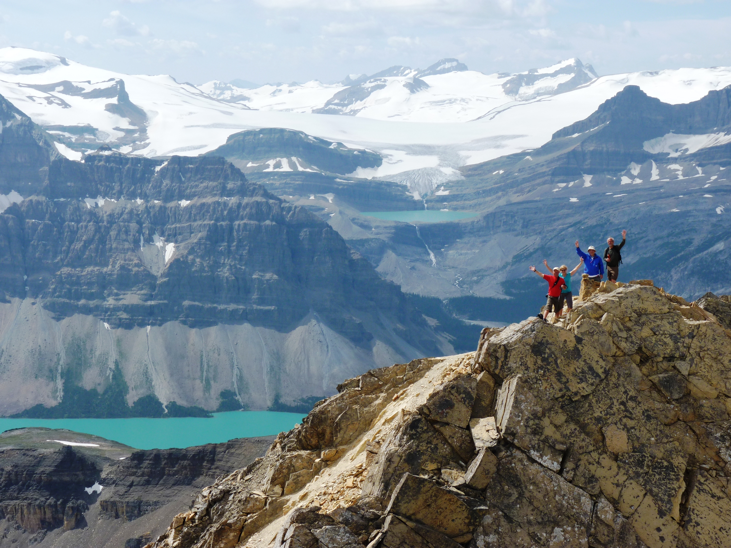 Cirque Peak and Bow Lk & Glacier