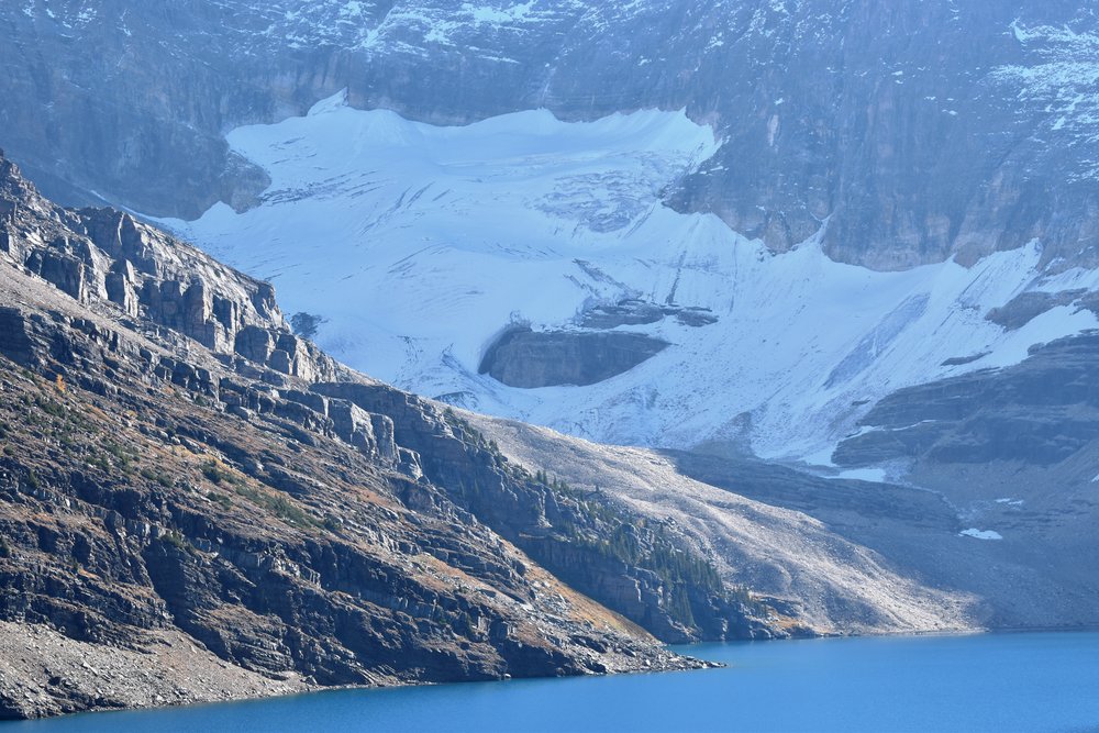 Lake McArthur and glacier