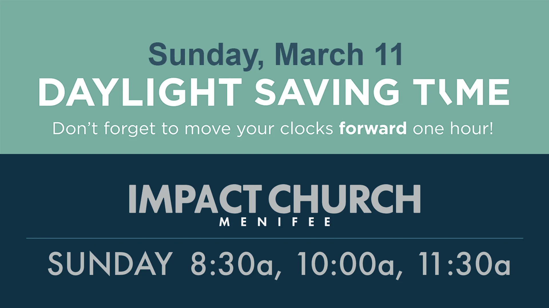 2018-03 Daylight Saving and New Service Times.jpg