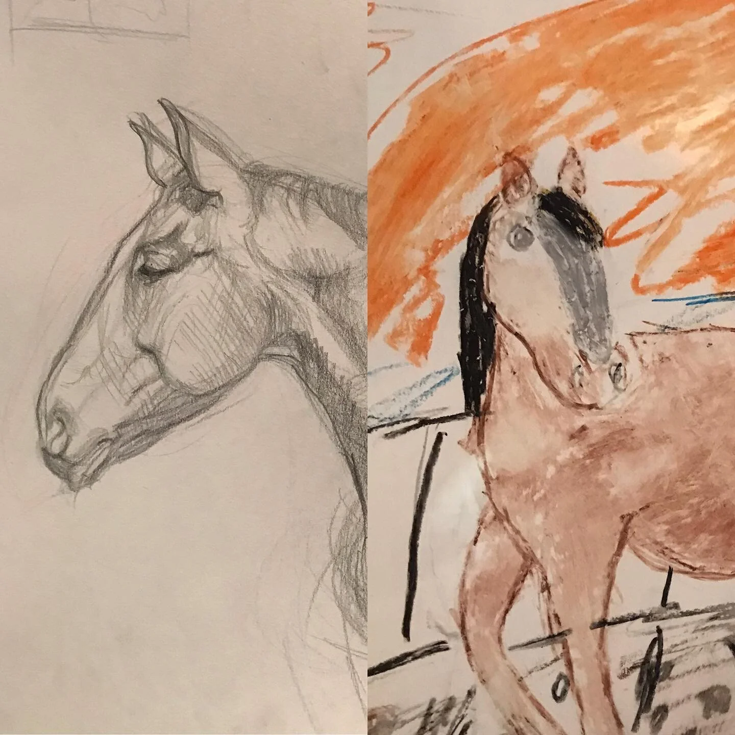 A fun little throwback from 2020 to 2004 (I think, I didn&rsquo;t have the foresight to date things as a kid). Like most children, I went through a horse phase and begged my parents for a horse. They were smart enough to say no. I religiously watched