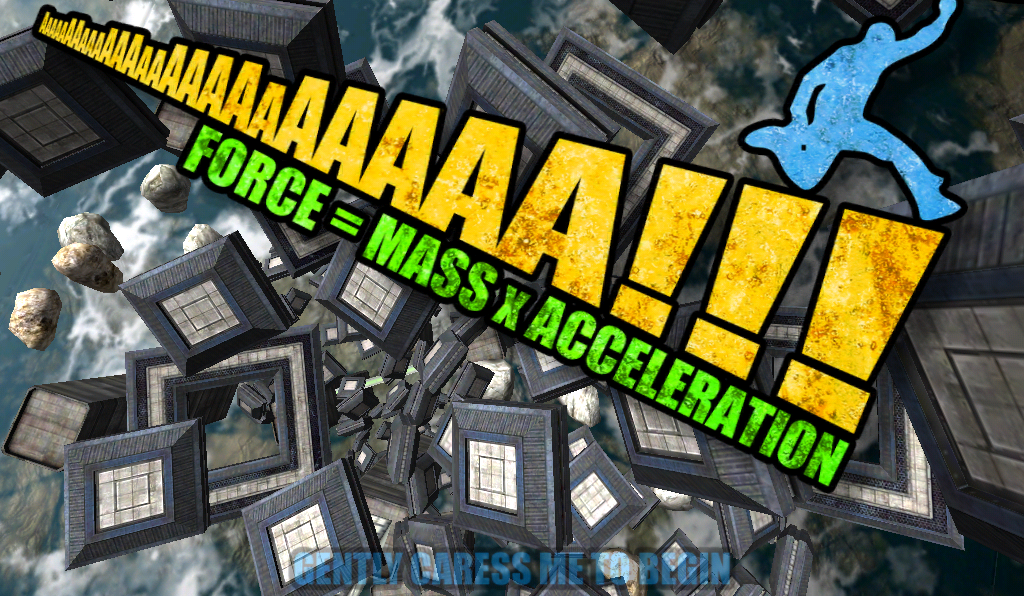 Aaaaa! Force = Mass X Acceleration