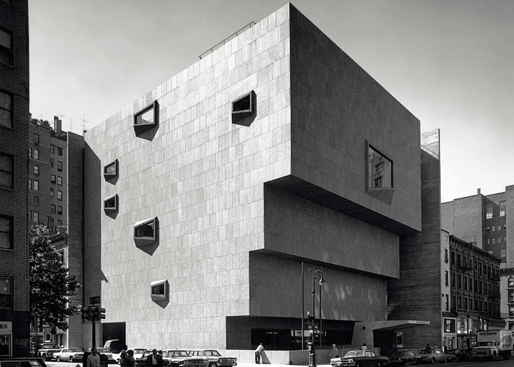 BRUTALIST: Marcel Breuer, Whitney Museum of American Art, Manhattan, New York, 1966. Art Forum.